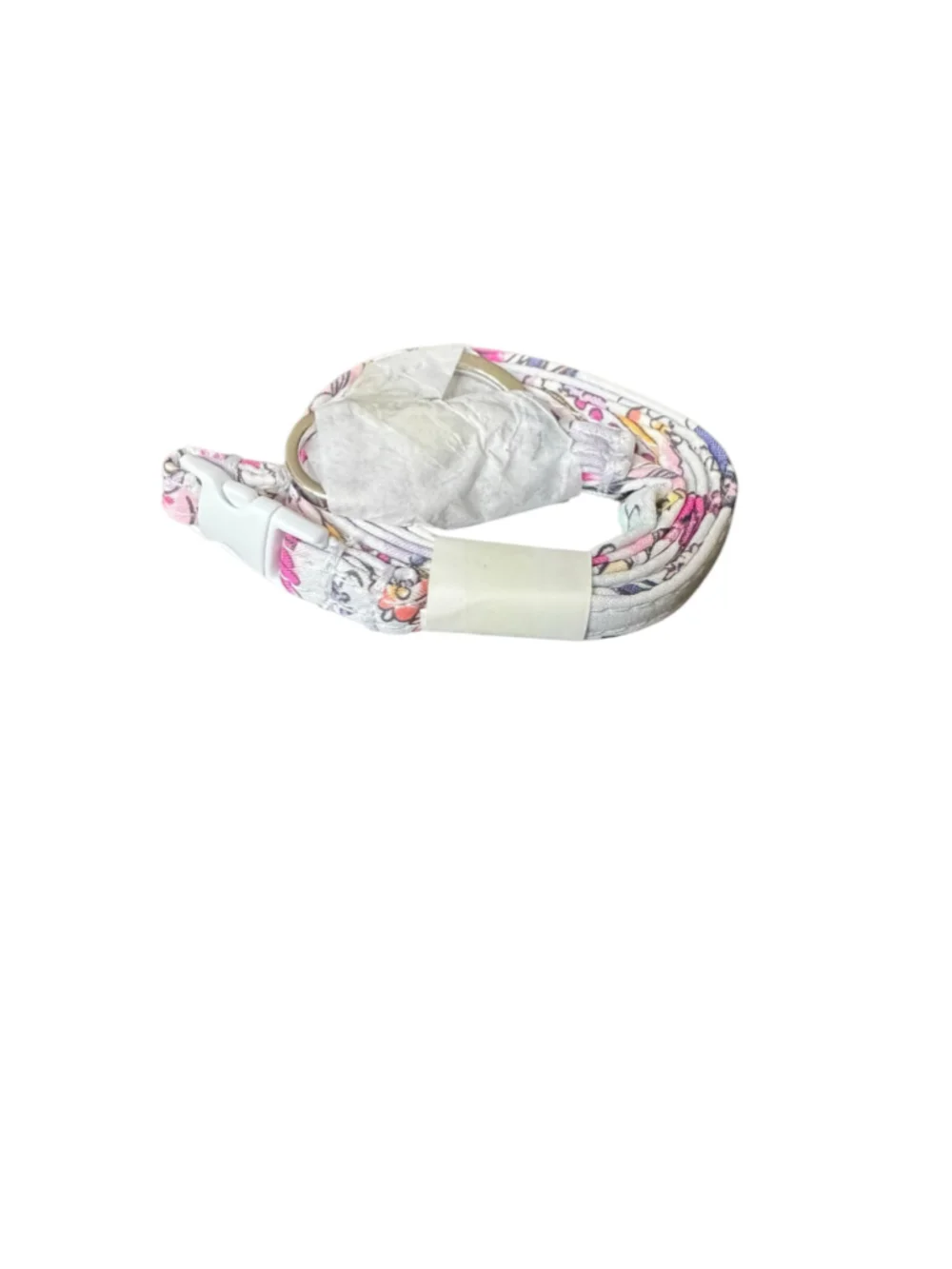 Vera Bradley Women's Iconic Breakaway Lanyard One Size White Pink